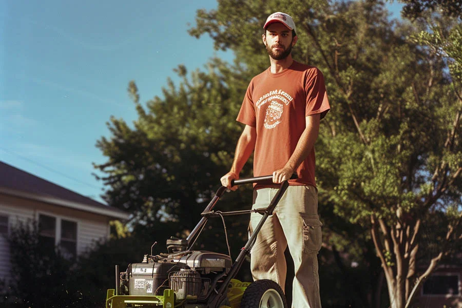 cordless self propelled lawn mowers