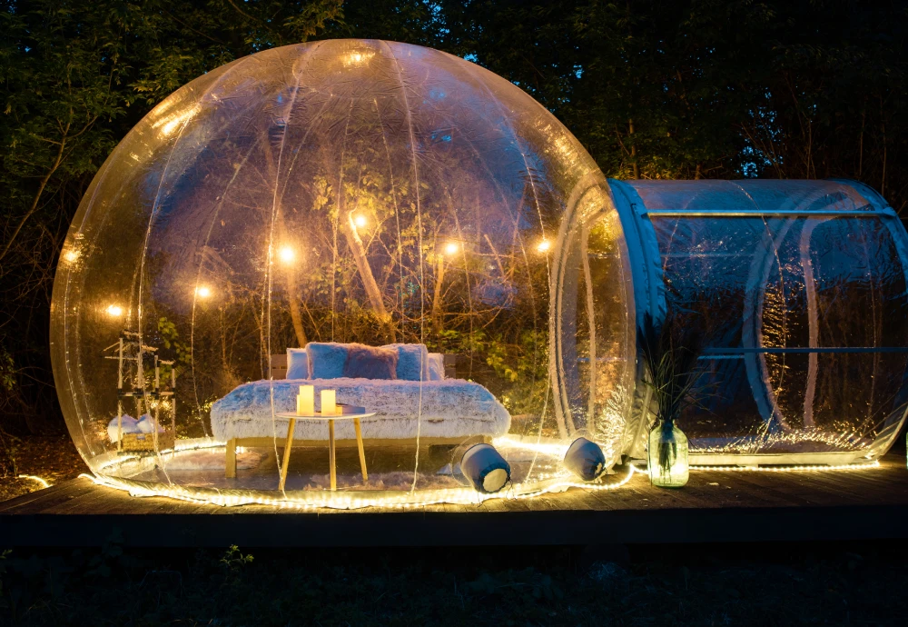 bubble tent house